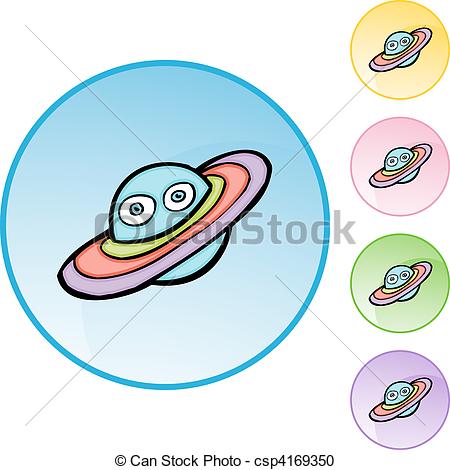 450x470 Saturn Vector Clipart