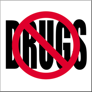 304x304 Clip Art No Drugs Color I Abcteach