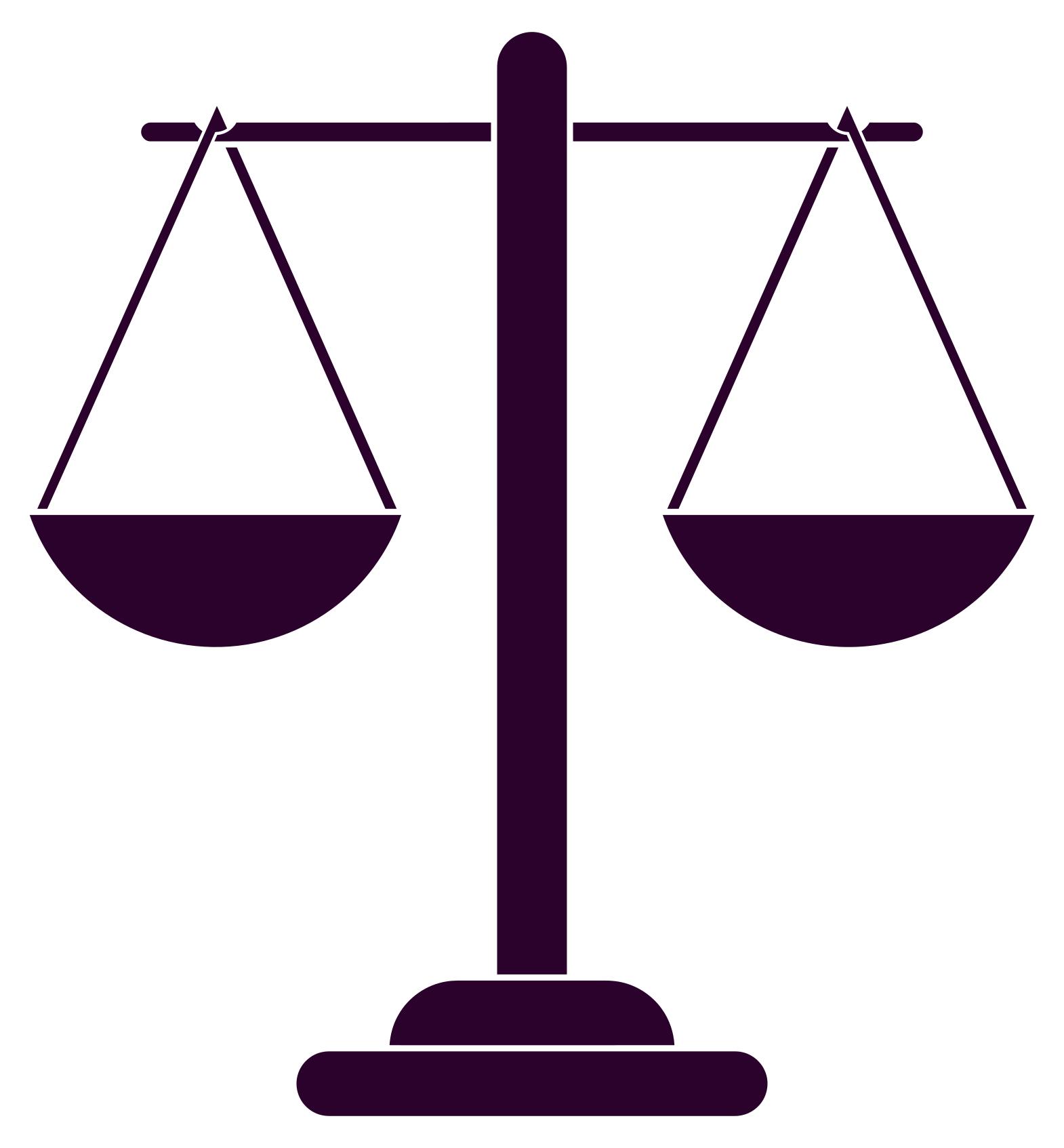 1570x1694 Justice Scales Silhouette 2 Clipart