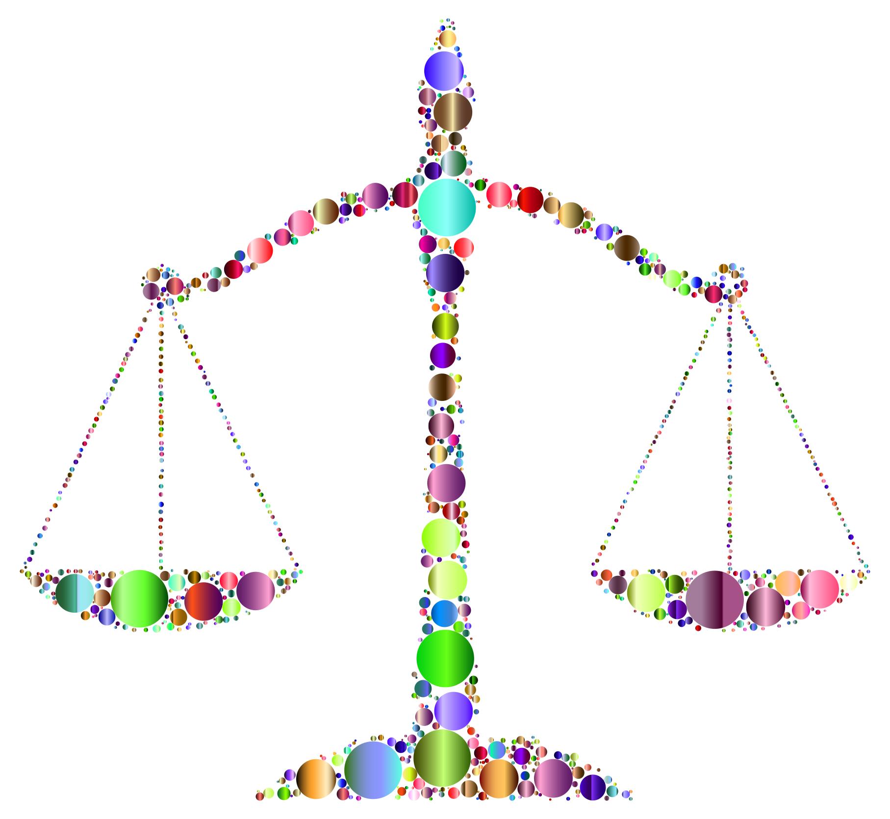 1815x1671 Prismatic Justice Scales Circles 3 Clipart