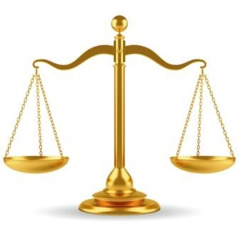 336x336 Fancy Balance Scale Clip Art
