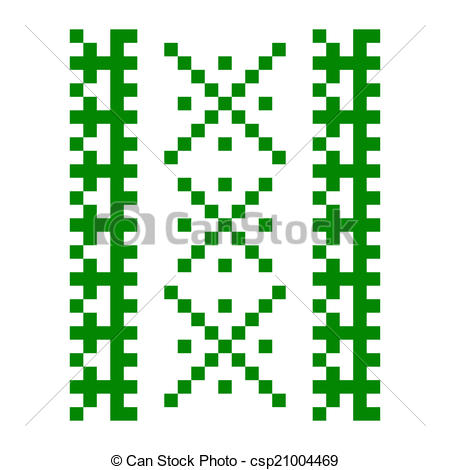 450x470 Knitted Scandinavian Scarf Scandinavian Ornament For Use Clip