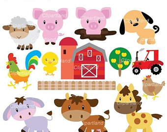 340x270 Animal Clip Art Etsy