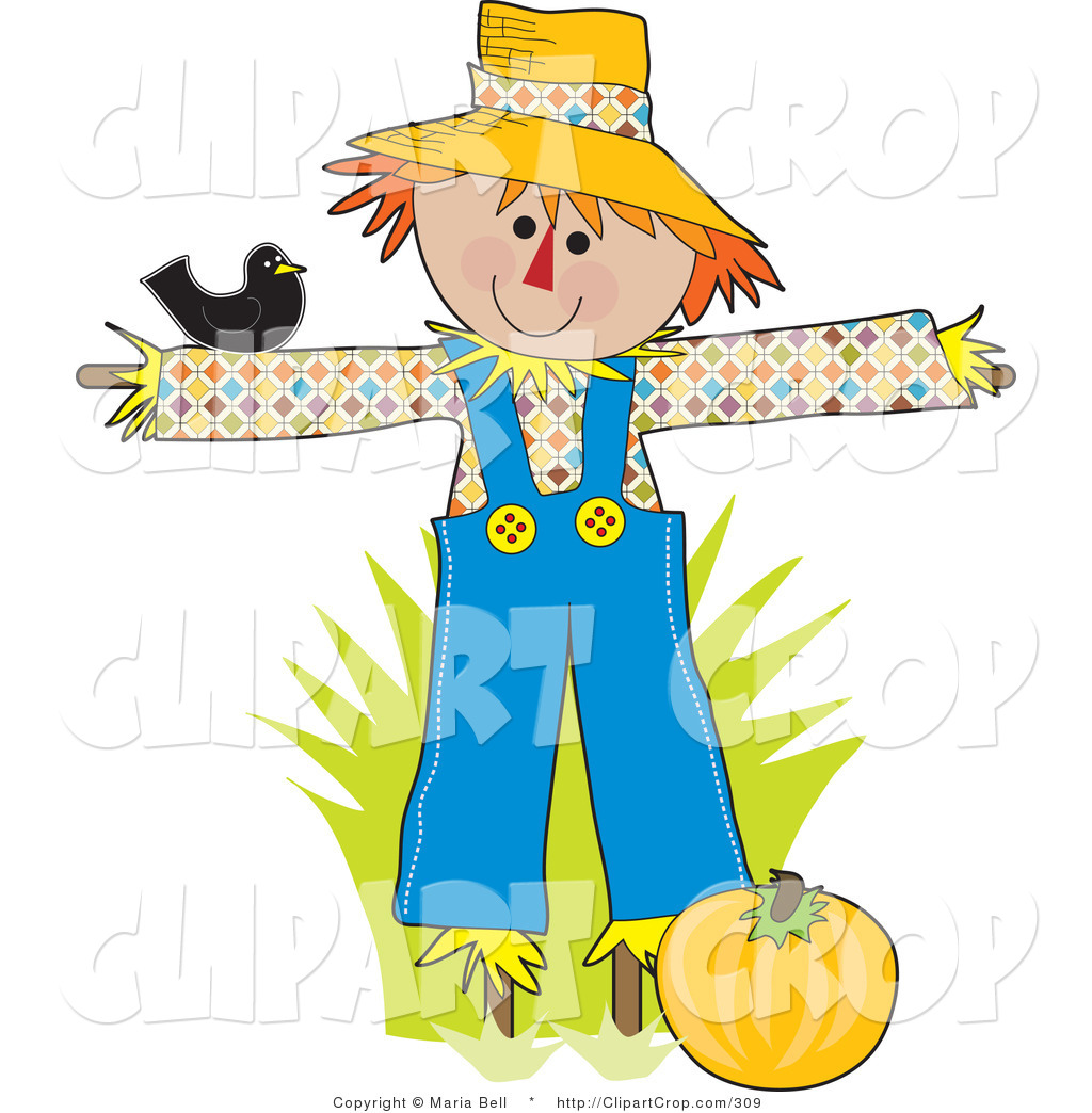 1024x1044 Halloween Scarecrow Clipart