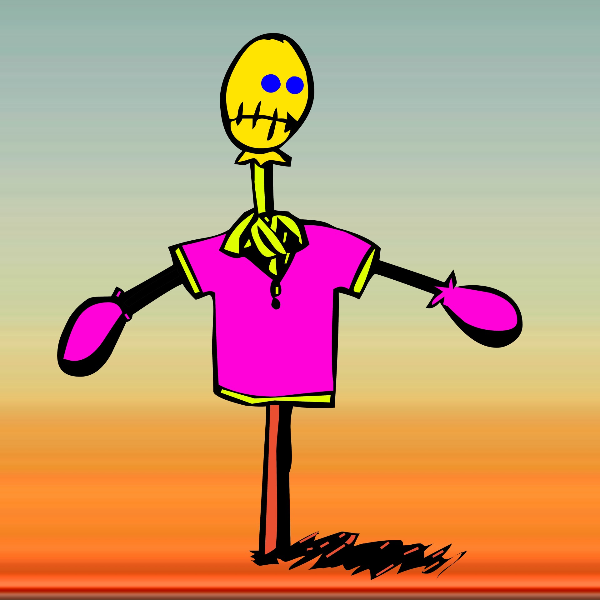 1920x1920 Free Scarecrow Clipart