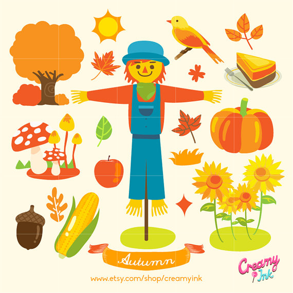 570x570 Scarecrow Clipart Harvest 3878400