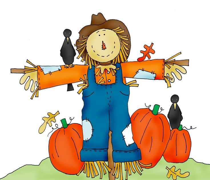 736x632 Scarecrow And Pumpkin Religious Clipart