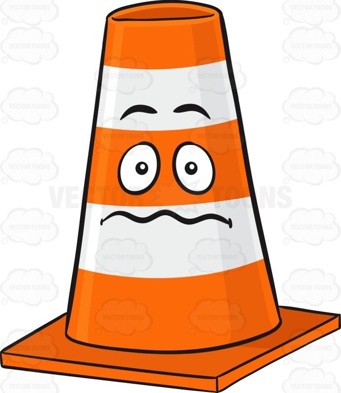 693x800 Cone Head Horror Clipart