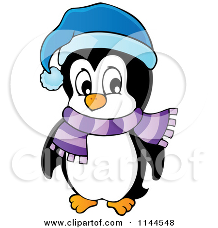 450x470 Penguin Clipart Scarf Clipart