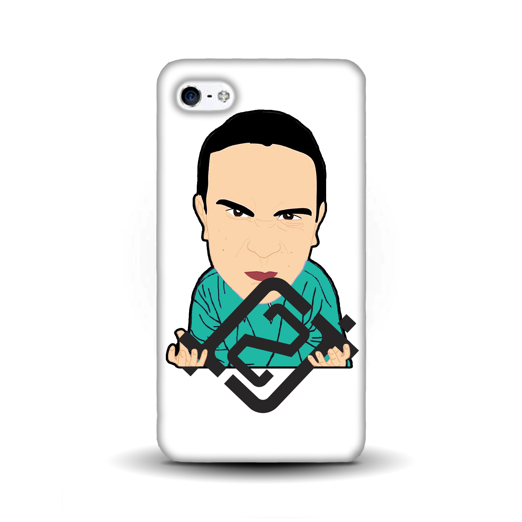 1772x1772 2j Clip Art Face (White)