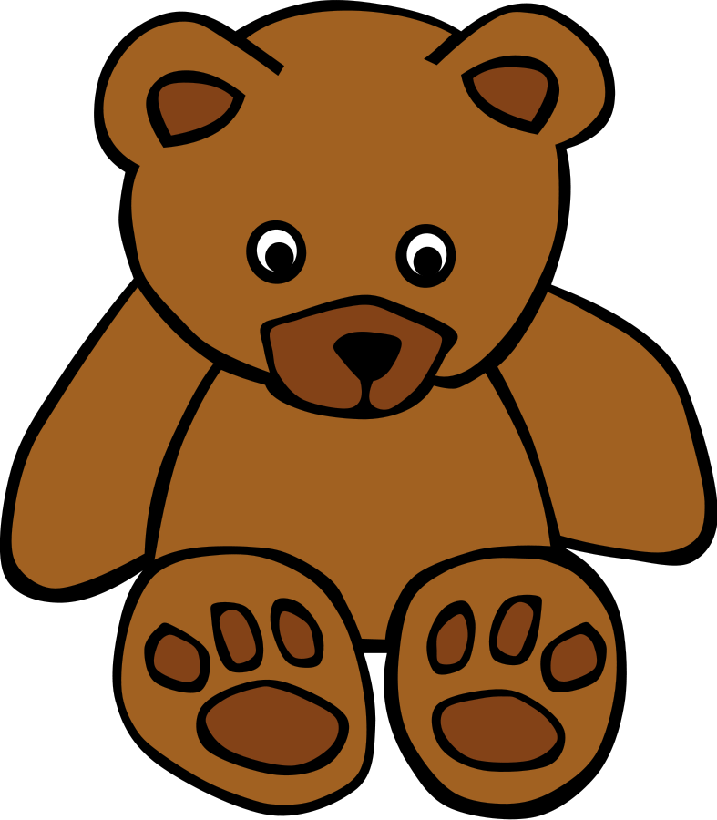 787x900 Grizzly Bear Clipart