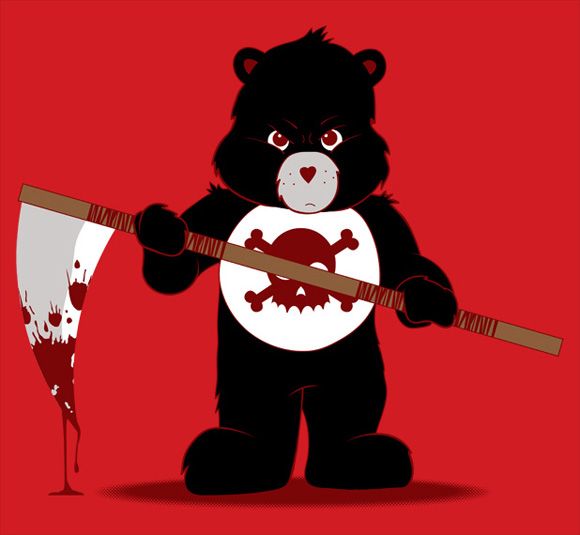 580x535 Scare Bear By Jason Tracewell Illustration Bears
