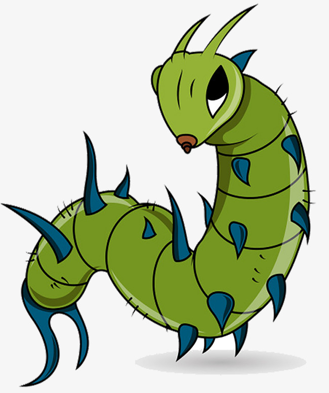 650x777 Cartoon Green Parasite, Parasite, Scary, Cartoon Png Image