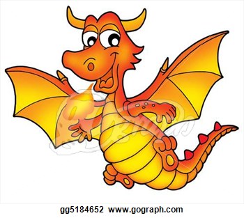 350x313 Red And Yellow Clipart Dragon Amp Red And Yellow Clip Art Dragon