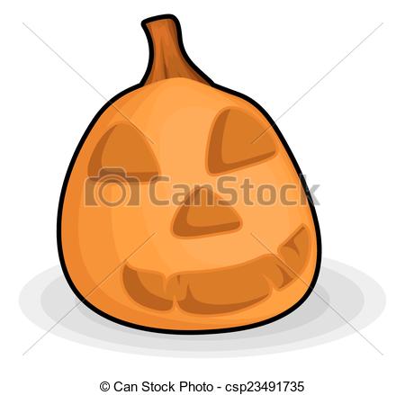 450x439 Scary Halloween Pumpkin. Spooky Horrible Halloween Vectors