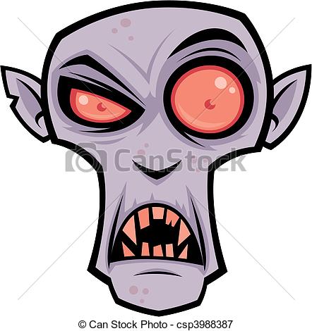 442x470 Vector Cartoon Illustration Of The Creepy Vampire, Count