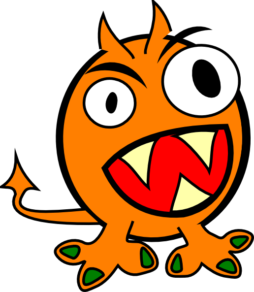 516x593 Scary Monster Clipart Clipart Panda