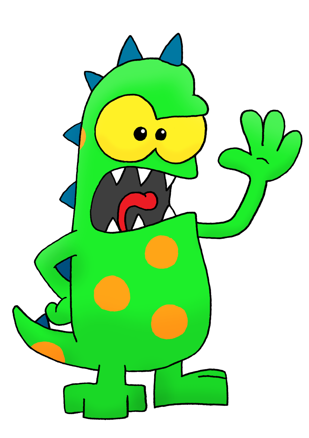 1024x1448 Scary Monster Without Background By Fangratphotos