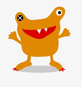 270x286 Ugly Monster, Scary, Cartoon, Open Mouthed Png Image And Clipart