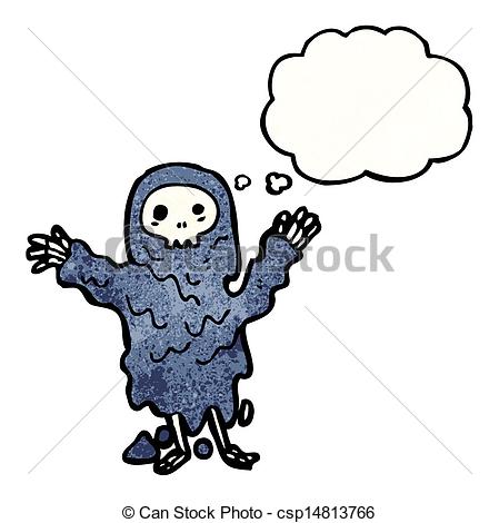 449x470 Spooky Ghoul Clip Art Vector