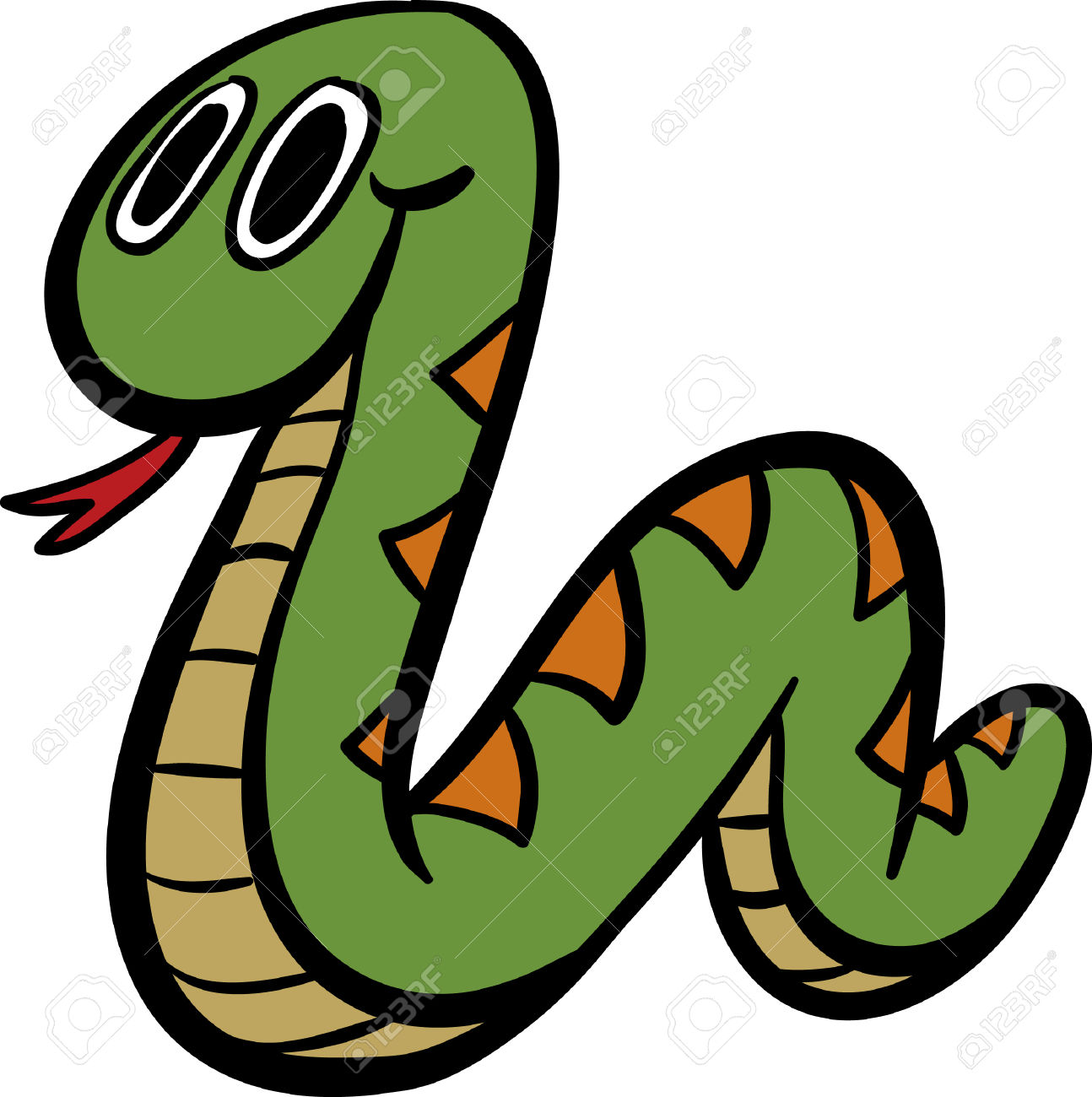 1294x1300 Garter Snake Clipart Art 3557370