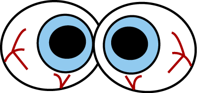 397x188 Creepy Clipart Bloodshot Eye