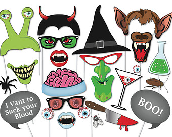 340x270 Halloween Clipart Photo Booth
