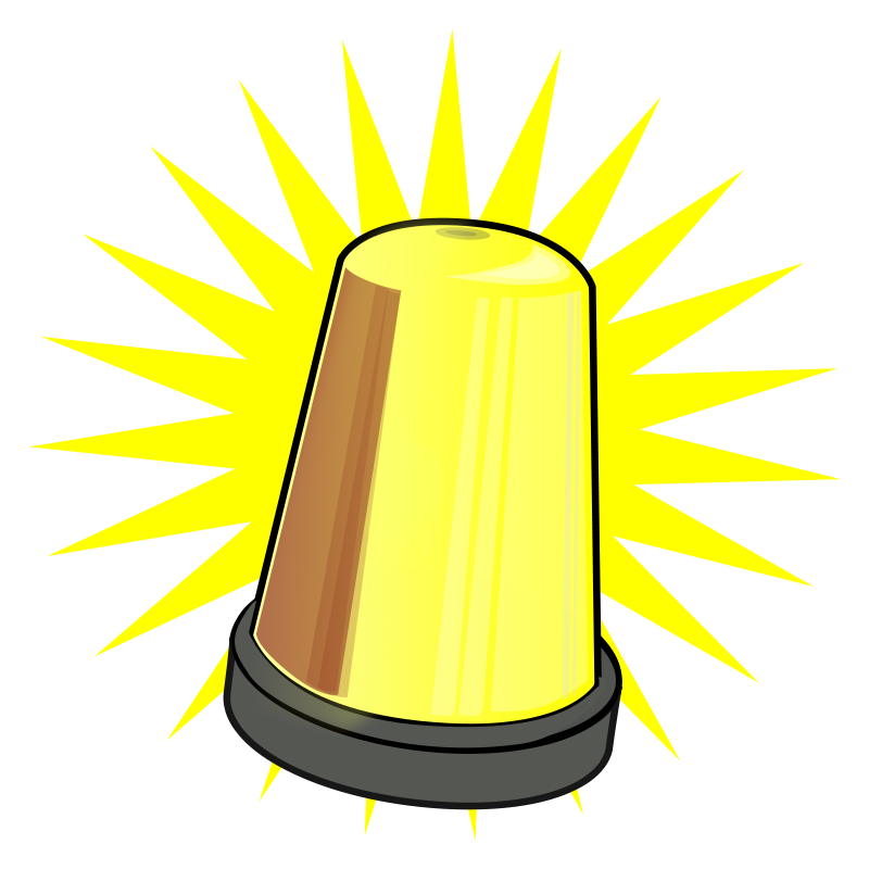 800x800 Free Clipart Yellow Signal Light Scenery