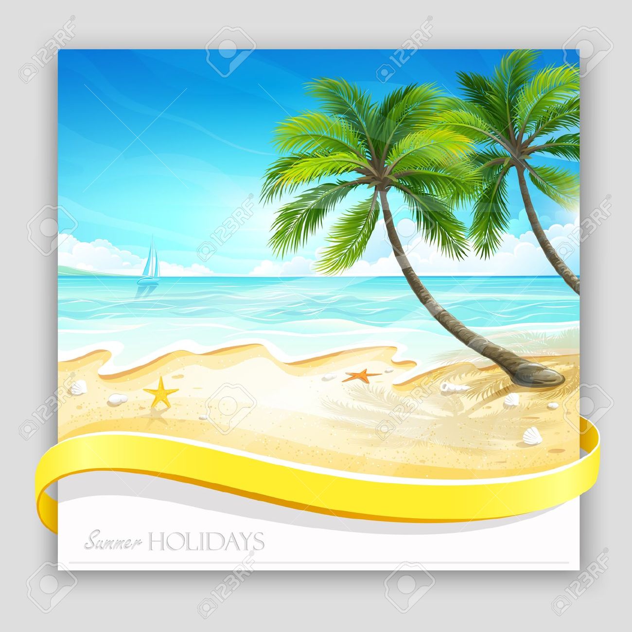 1300x1300 Summer Clipart Scenery