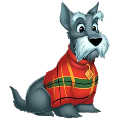 400x400 Lady And The Tramp Clip Art