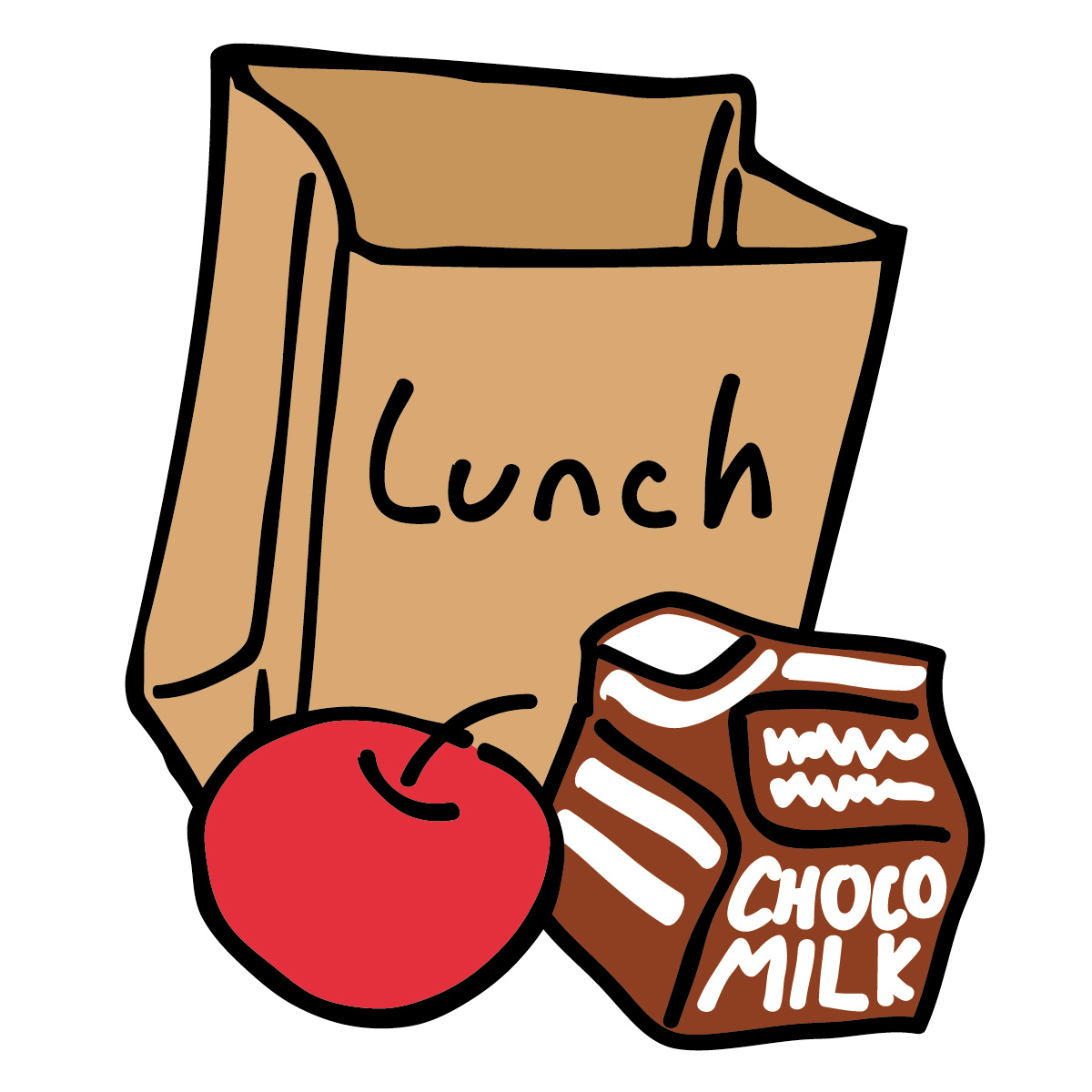 1200x1200 Lunch Bag Clipart Amp Look At Lunch Bag Clip Art Images