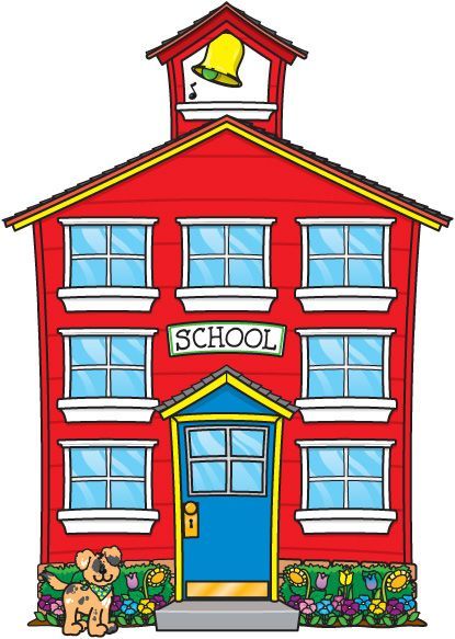 School Building Clipart at GetDrawings | Free download