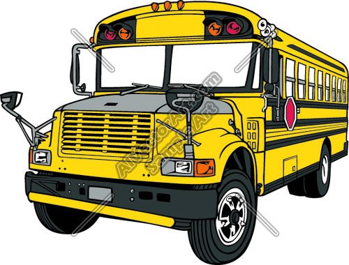 500x380 Clip Art Bus All Star Transportation