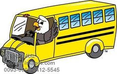 236x150 School Bus Safety Clip Art Tattoos