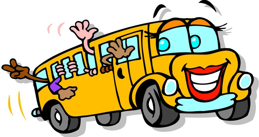 852x451 Animated Bus Clipart