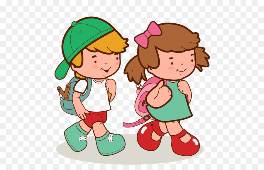 900x580 School Boy Girl Clip Art