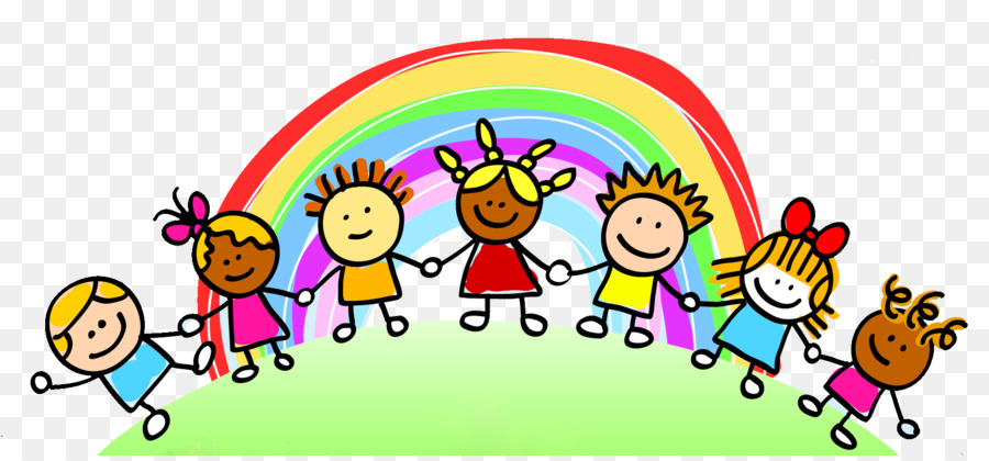 900x420 Child Care Rainbow Pre School Clip Art