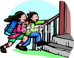 300x235 School Children Clip Art Free