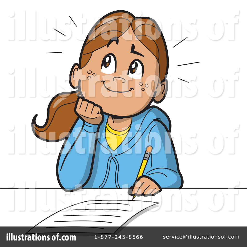 1024x1024 School Girl Clipart
