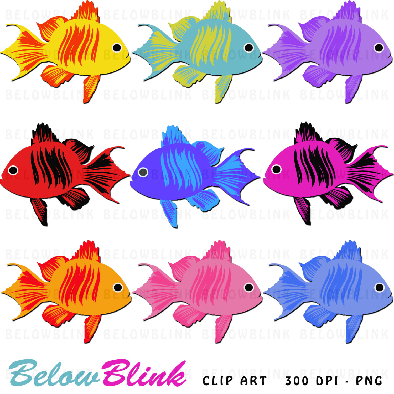 1500x1500 Collection Of Colored Fish Clipart High Quality, Free