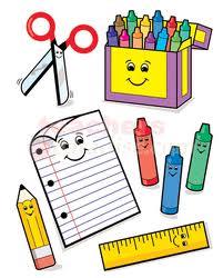 201x250 School Supplies Clip Art Clipart Panda