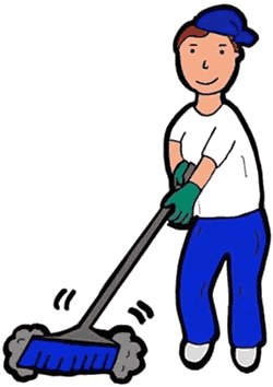 250x354 Uniform Clipart Janitor