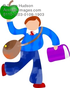 239x300 Clipart Image Of A Cute Little School Boy Wearing His School Uniform