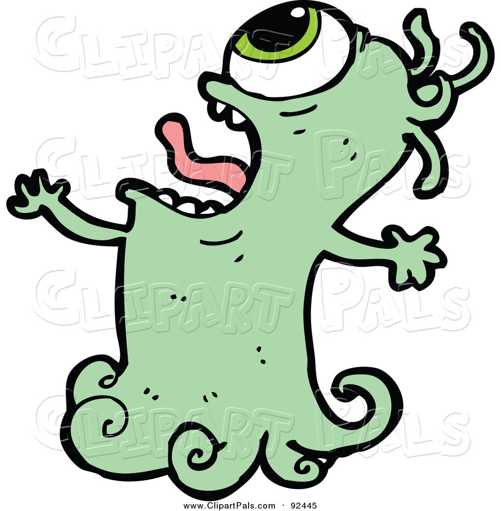 1024x1044 Pal Clipart Of A Green Ghost Screaming By Lineartestpilot