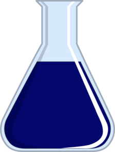 224x297 Lab Blue Beaker Clip Art