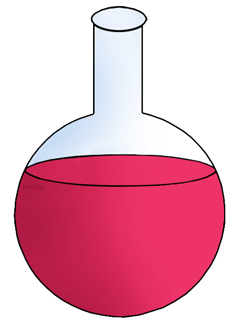 466x648 Chemistry Clip Art By Phillip Martin, Florence Flask