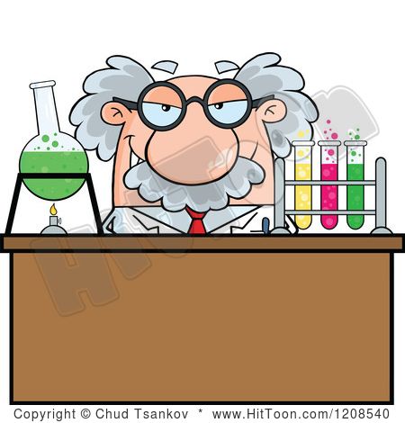 450x470 Cartoon Of A Science Professor Conducting An Experiment Amazing