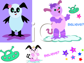 350x264 Royalty Free Alien Clip Art, Science Fiction Clipart