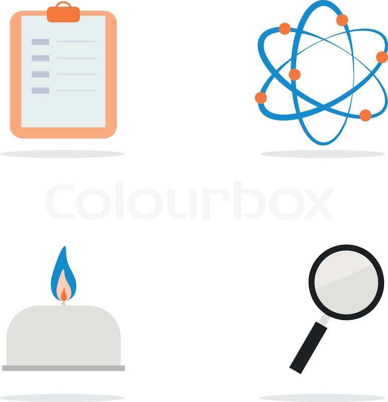 773x800 Science Lab Equipment And Symbol Icon,vector Design Illustration