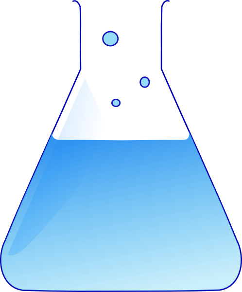 498x600 Chemistry Flask Png, Svg Clip Art For Web